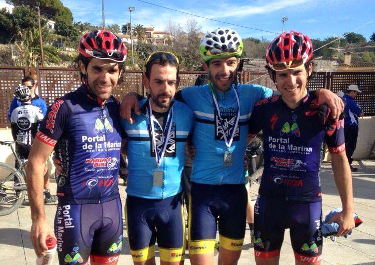 Vicent Pla y Javi Cherro ganan la Costa Blanca Bike Race en master30